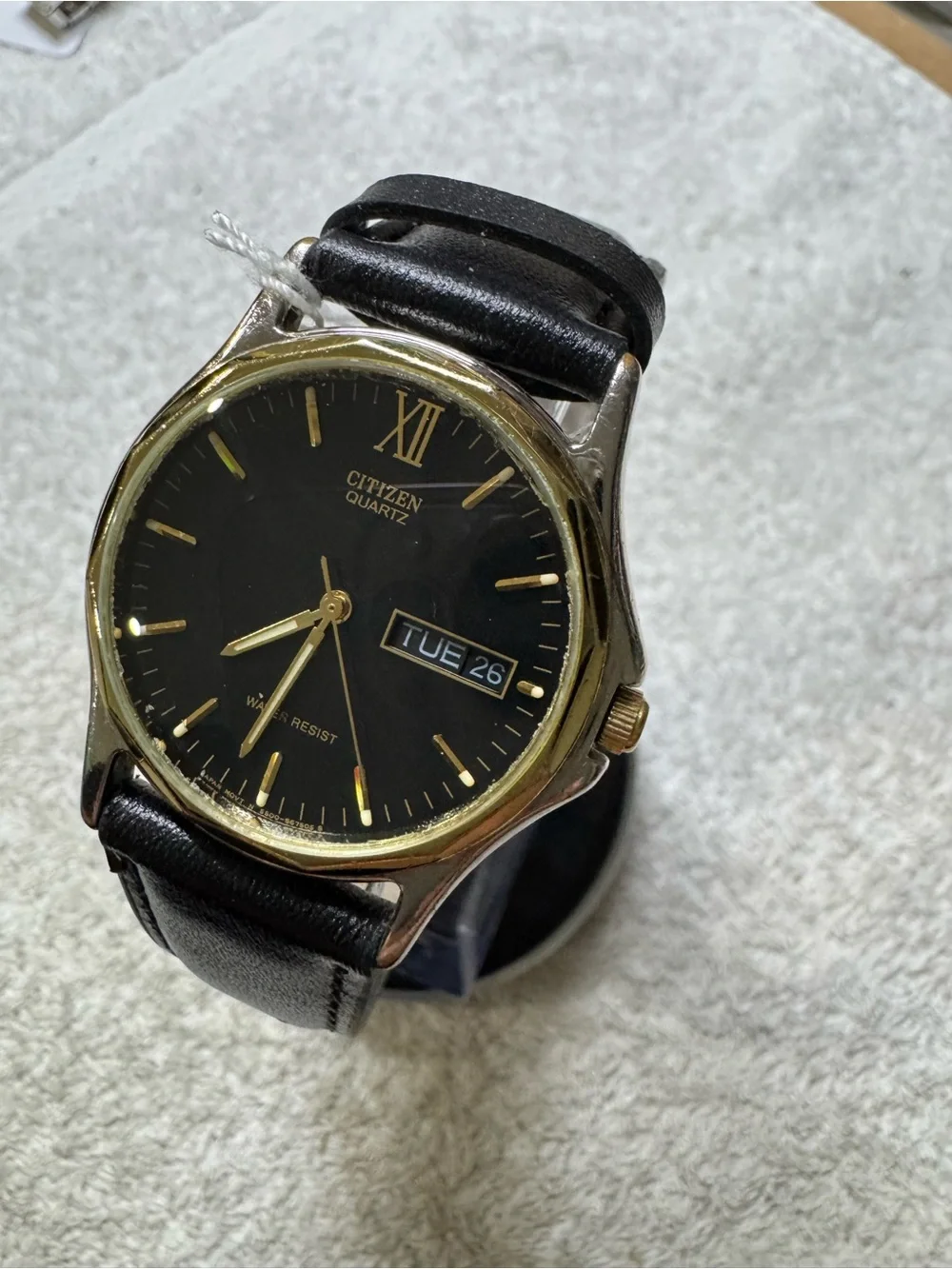 Citizen Black Dial with Gold Accents Men's Dress Watch